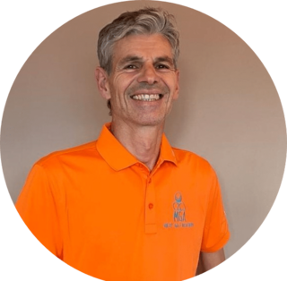 Golflehrer Gerd Schunk