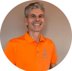 Golflehrer Gerd Schunk